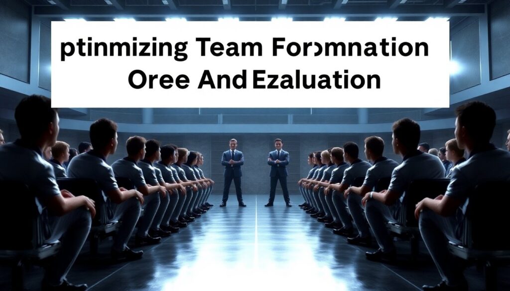 team formations order evaluation tickspraod